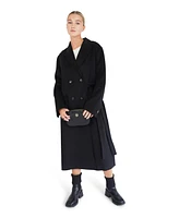 Belle & Bloom Women's Right There Side Tie Coat