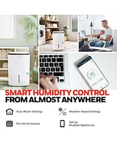 Honeywell Sq. Ft. Energy Star Smart Dehumidifier for Home Basements & Large Rooms, with WiFi