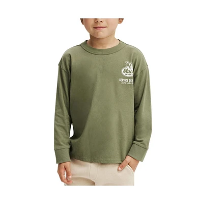 Cotton On Boys Little/Big License Long Sleeve Tee