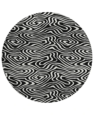 Addison Chantille Machine Washable ACN1020 8'x8' Round Area Rug
