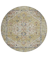 Addison Chantille Machine Washable ACN1103 8'x8' Round Area Rug