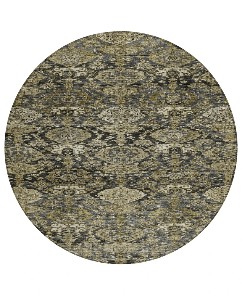 Addison Chantille Machine Washable ACN1084 8'x8' Round Area Rug