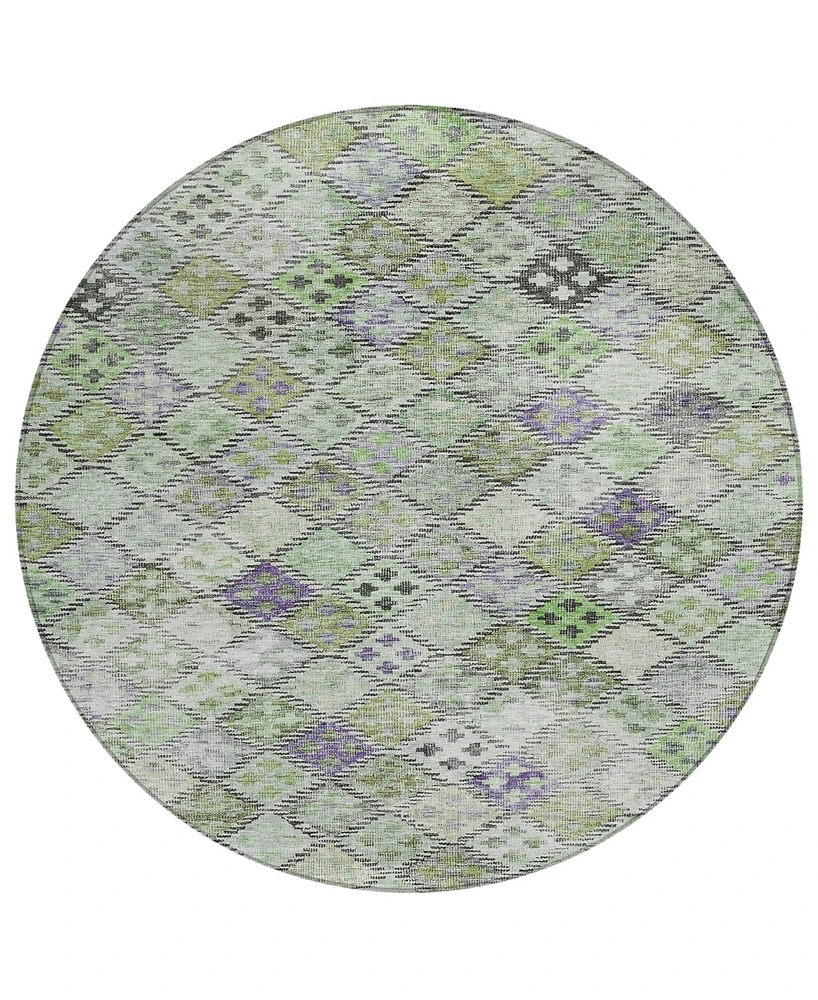 Addison Chantille Machine Washable ACN1081 8'x8' Round Area Rug