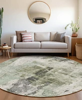Addison Chantille Machine Washable ACN1076 8'x8' Round Area Rug