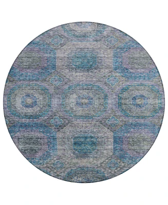 Addison Chantille Machine Washable ACN1221 8'x8' Round Area Rug