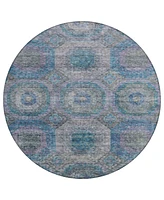 Addison Chantille Machine Washable ACN1221 8'x8' Round Area Rug