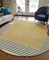 Addison Chantille Machine Washable ACN995 8'x8' Round Area Rug