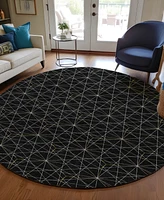 Addison Chantille Machine Washable ACN987 8'x8' Round Area Rug