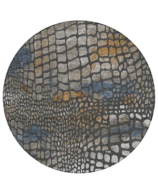 Addison Chantille Machine Washable ACN988 8'x8' Round Area Rug