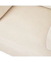 Mirod Oversized Accent Chair - Comfortable Armrest Cushions, Versatile Neutral Style, Elegant Design