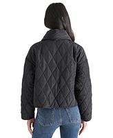 Steve Madden Women's Diarine Scarf Quilted Jacket