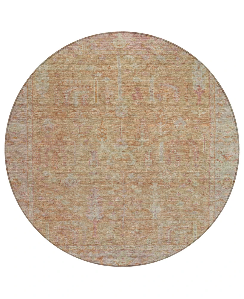 Addison Chantille Machine Washable ACN1135 8'x8' Round Area Rug