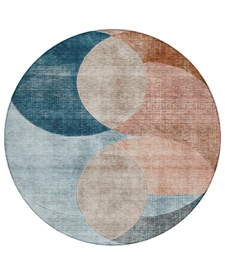 Addison Chantille Machine Washable ACN1140 8'x8' Round Area Rug