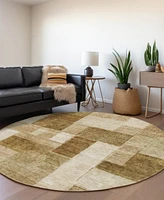 Addison Chantille Machine Washable ACN1190 8'x8' Round Area Rug