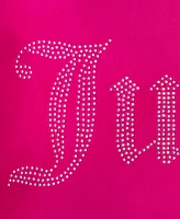 Juicy Couture Rhinestone Logo Pillow, 20" x