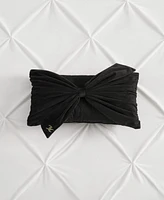 Juicy Couture Velvet Bow Decorative Pillow, 10" x 18"