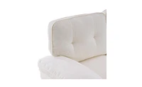Slickblue Three-Seat Modular Sofa Simple and Stylish Indoor Seating for Modern Living Spaces