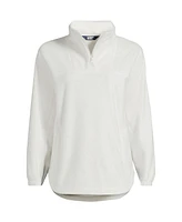 Lands' End Women's Luxe Fleece Quarter Zip