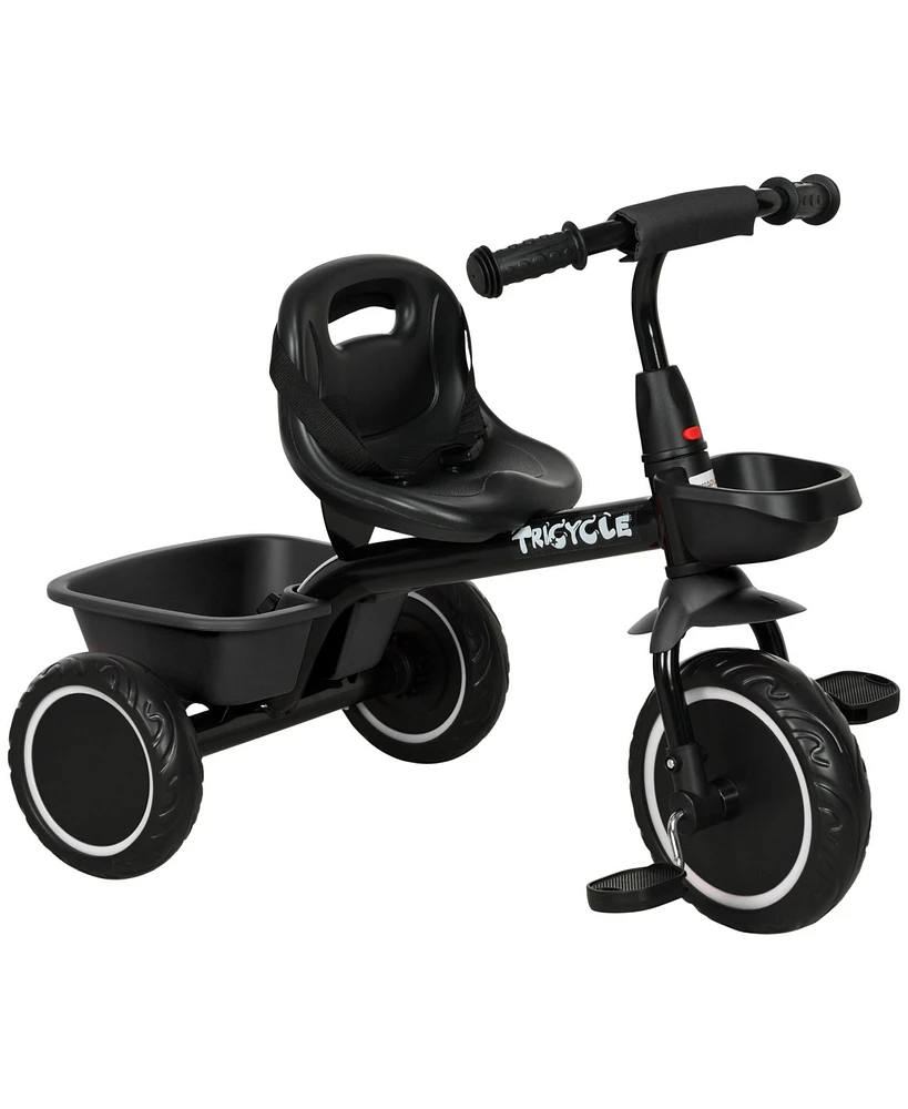 Qaba Tricycle for Kids Age 2-5, Toddler Bike for Children,