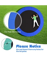 Gymax 15FT Trampoline Replacement Safety Pad Universal Cover