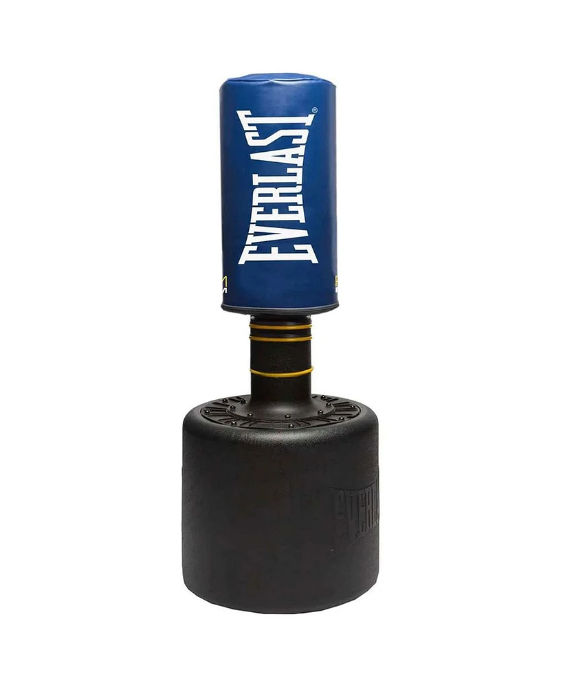 Everlast Powercore Free Standing Heavy Duty Fitness Training Bag with Kit, Blue