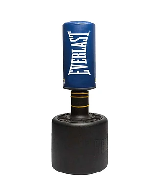 Everlast Powercore Free Standing Heavy Duty Fitness Training Bag with Kit, Blue