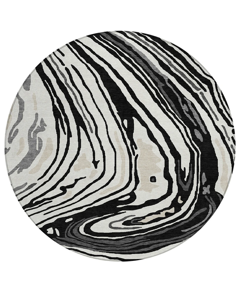 Addison Chantille Mahine Washable ACN1051 8'x8' Round Area Rug