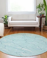 Addison Chantille Mahine Washable ACN1048 8'x8' Round Area Rug