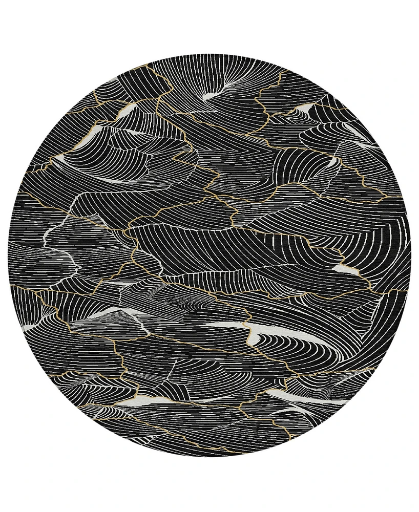 Addison Chantille Mahine Washable ACN1048 8'x8' Round Area Rug