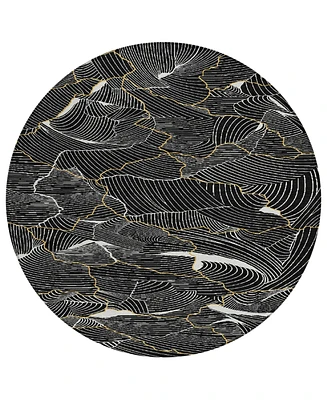 Addison Chantille Mahine Washable ACN1048 8'x8' Round Area Rug