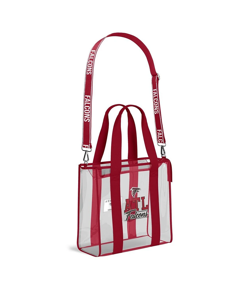 Wear by Erin Andrews Atlanta Falcons Stadium Tote Bag with Team Color Trim