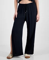 Miken Juniors' Side-Slit Cover-Up Pants, Exclusively at Macy's