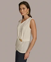 Donna Karan New York Women's Sleeveless Knit Top