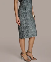 Donna Karan New York Women's Sequin Pencil Skirt