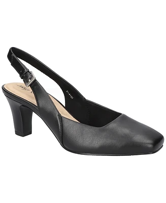 Easy Street Women's Ritsa Square Toe Slingback Pumps