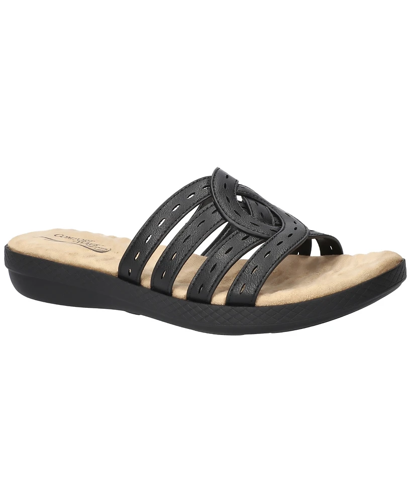 Easy Street Women's Cammie Slide Slip-On Sandals