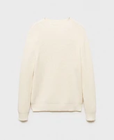 Mango Men's Knit Cotton Sweater