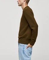 Mango Men's Wool-Blend Knit Sweater