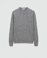 Mango Men's Marled Wool-Knit Sweater