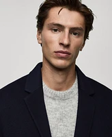 Mango Men's Wool Coat