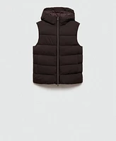 Mango Men's Water-Repellent Quilted Vest