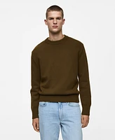 Mango Men's Wool-Blend Knit Sweater