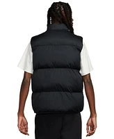 Nike Men's Sportswear Club Quilted Water-Repellent Full-Zip Puffer Vest