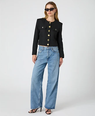 French Connection Women's Structured Button-Front Jacket