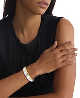 Calvin Klein Two-Tone Stainless Steel Bangle Bracelet