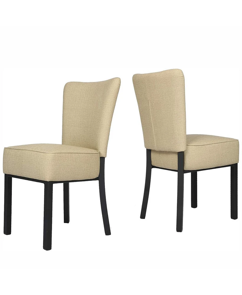 Slickblue Set of 2 Kitchen Dining Room Chairs Stylish Seating for Home Dining