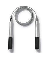 Sunny Health & Fitness Aluminum Exercise Speed Jump Rope w Adjustable Length – Sf-JR02-bk