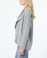 Cable & Gauge Women's Soft Plush Open Front Cardigan