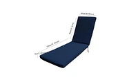 Slickblue Outdoor Lounge Chair Cushion Replacement Patio Furniture Seat Cushion for Chaise Lounges