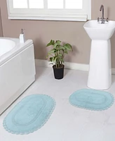 Home Weavers Hampton Crochet Reversible -Pc. Bath Rug Set
